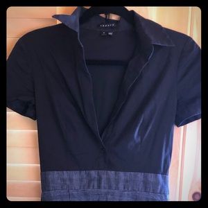 Theory short sleeve Acadia Brim dress